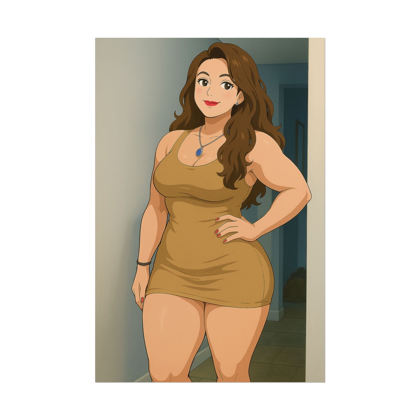 Loco Fits Anime Girls 'Clean your Room' Poster