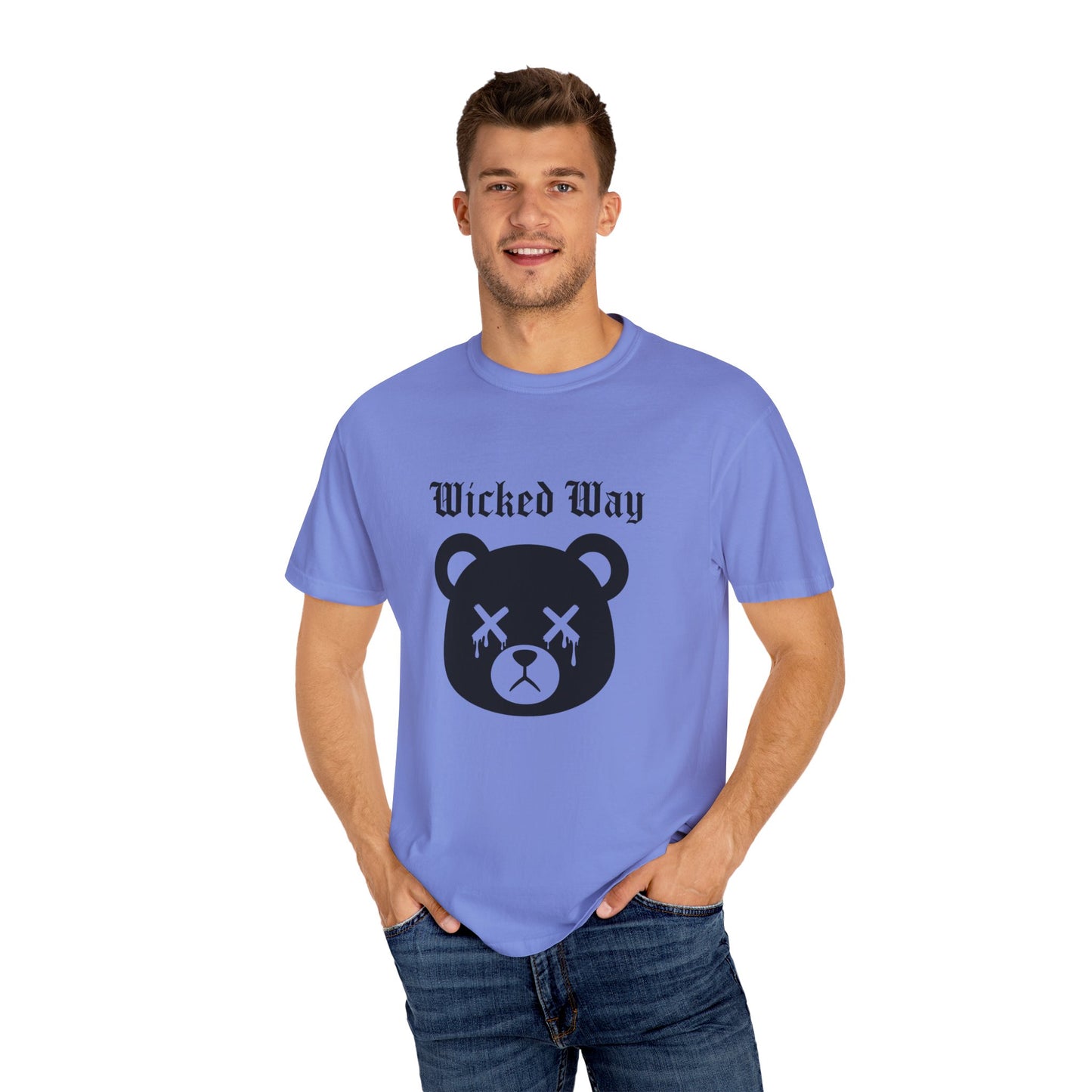 "Wicked Way" Dead Bear Head T-Shirt (Multi Color Options)