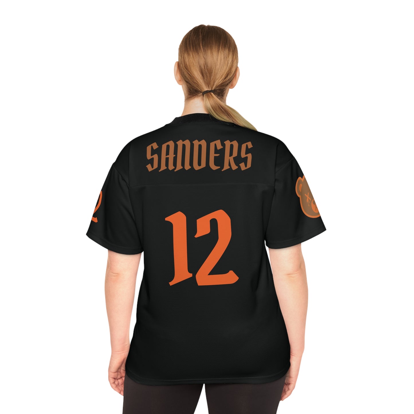 "Wicked Way" #12 Sanders Deady Bears Football Jersey