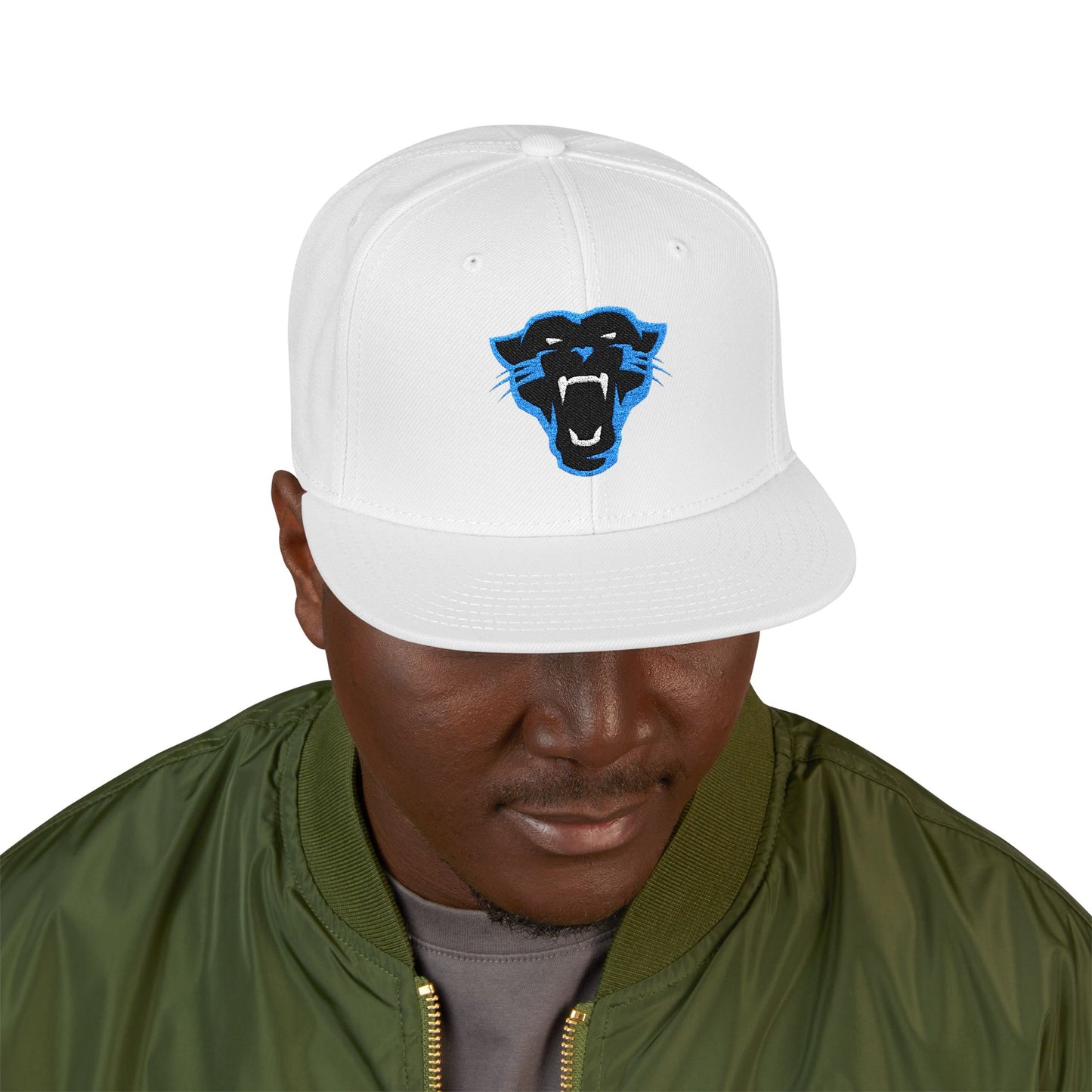 Loco Fits "NFL Carolina Panthers Roar Concept Logo" Snapback (Embroidery)