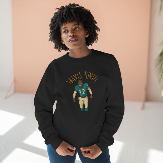 Anime Football 'Travis Hunter' Crewneck Sweatshirt