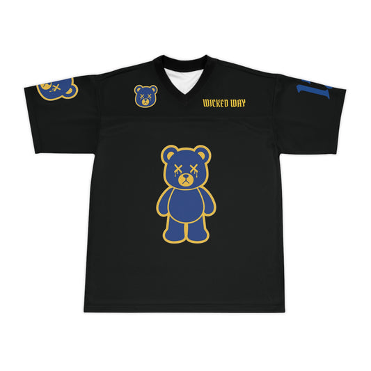 "Wicked Way" #12 Nacua Deady Bears Football Jersey