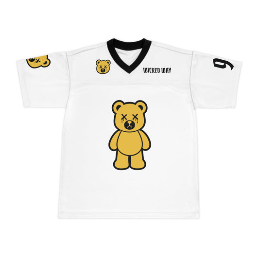 "Wicked Way" #90 Watt Deady Bears Away Football Jersey