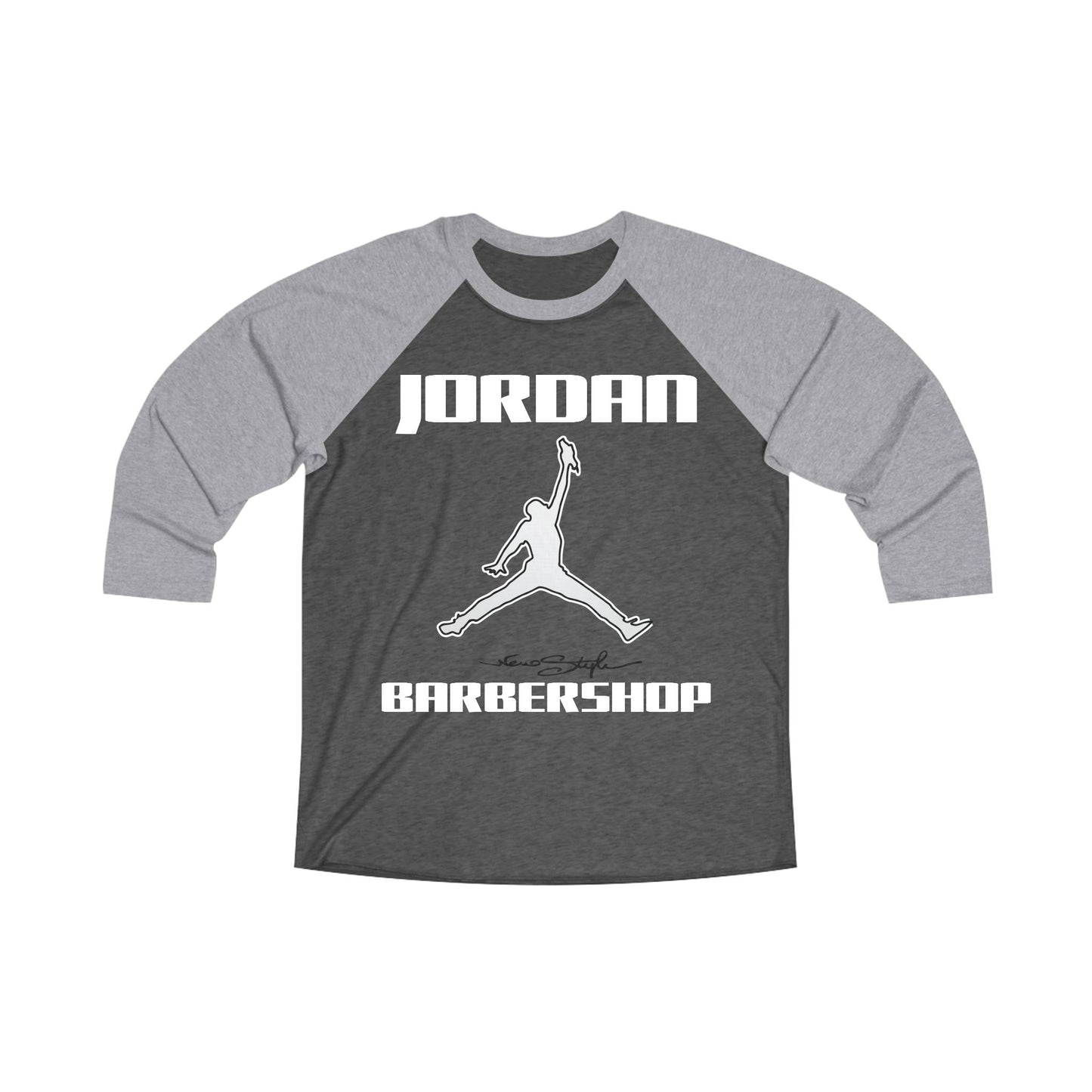 Jordan New Style Barbershop 3/4 Raglan Tee