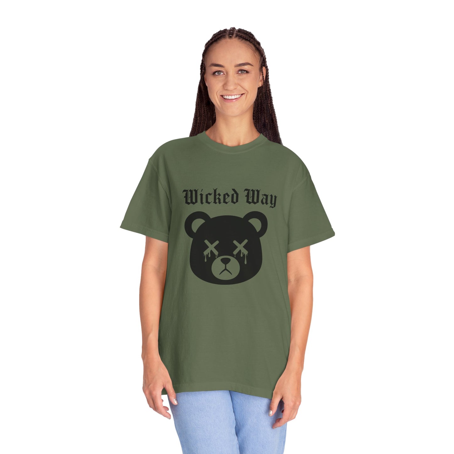 "Wicked Way" Dead Bear Head T-Shirt (Multi Color Options)