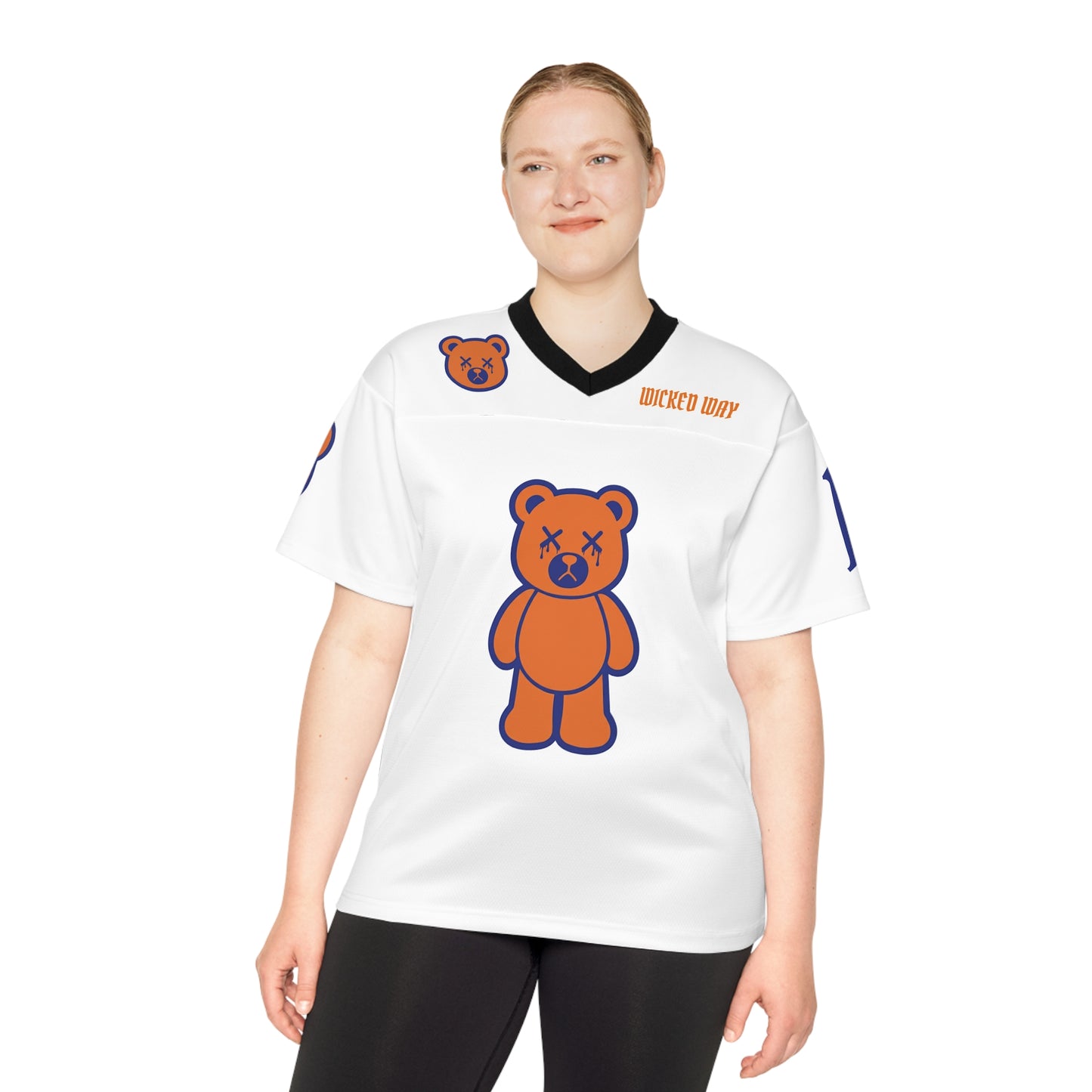 "Wicked Way" #14 Sutton Deady Bears Football Jersey