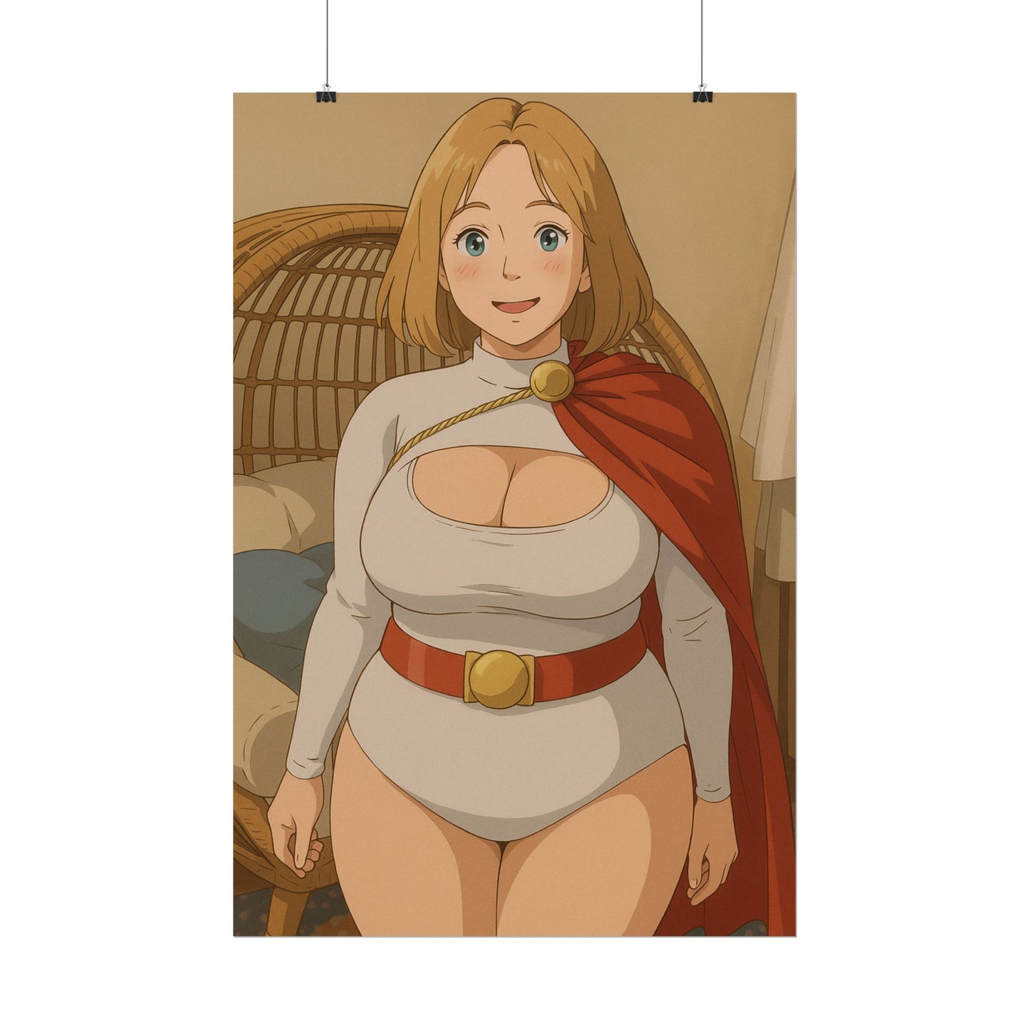 Loco Fits Anime Girls 'Cosplay Superhero Girl' Poster