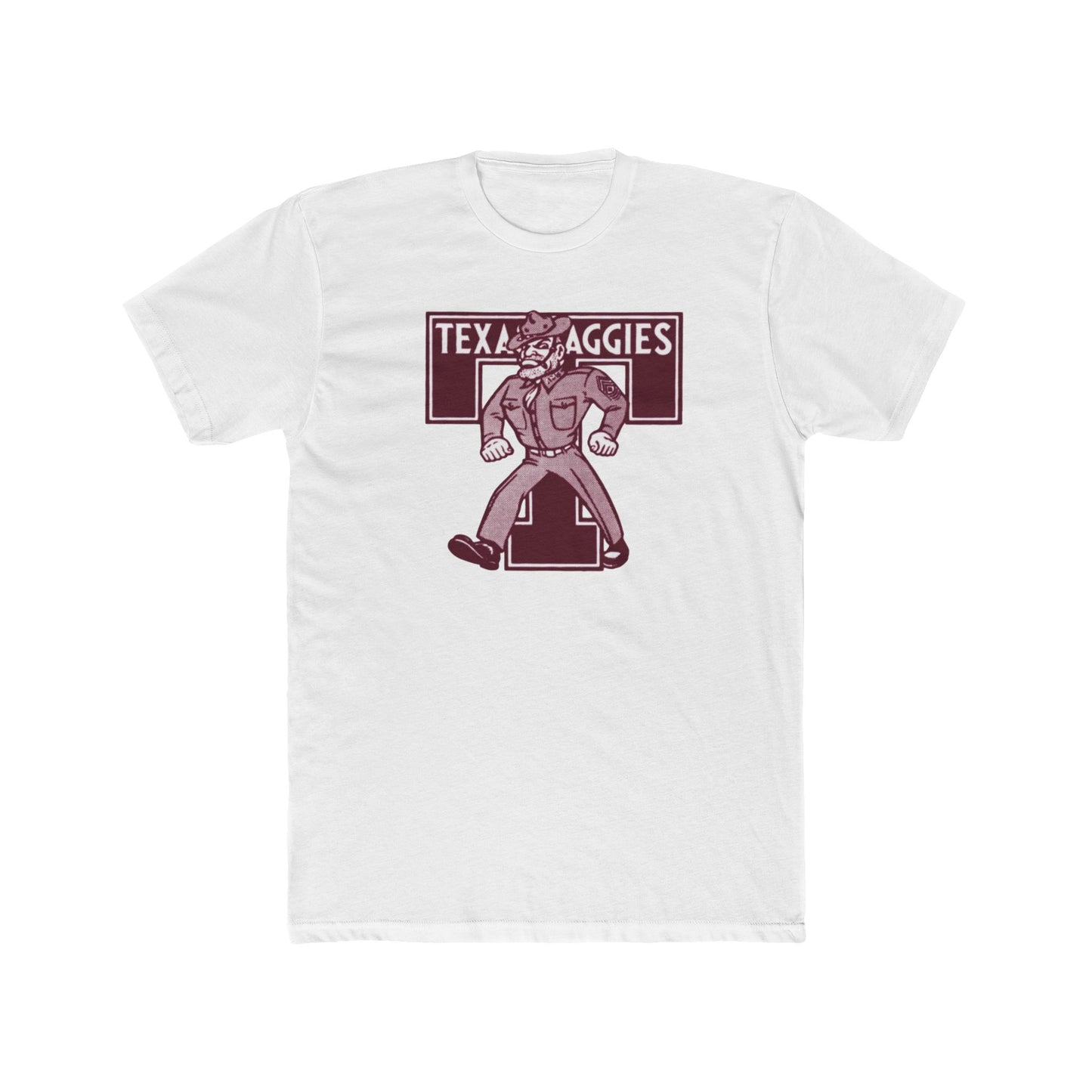 'Texas A&M Aggies Sarge' Cotton Crew Tee