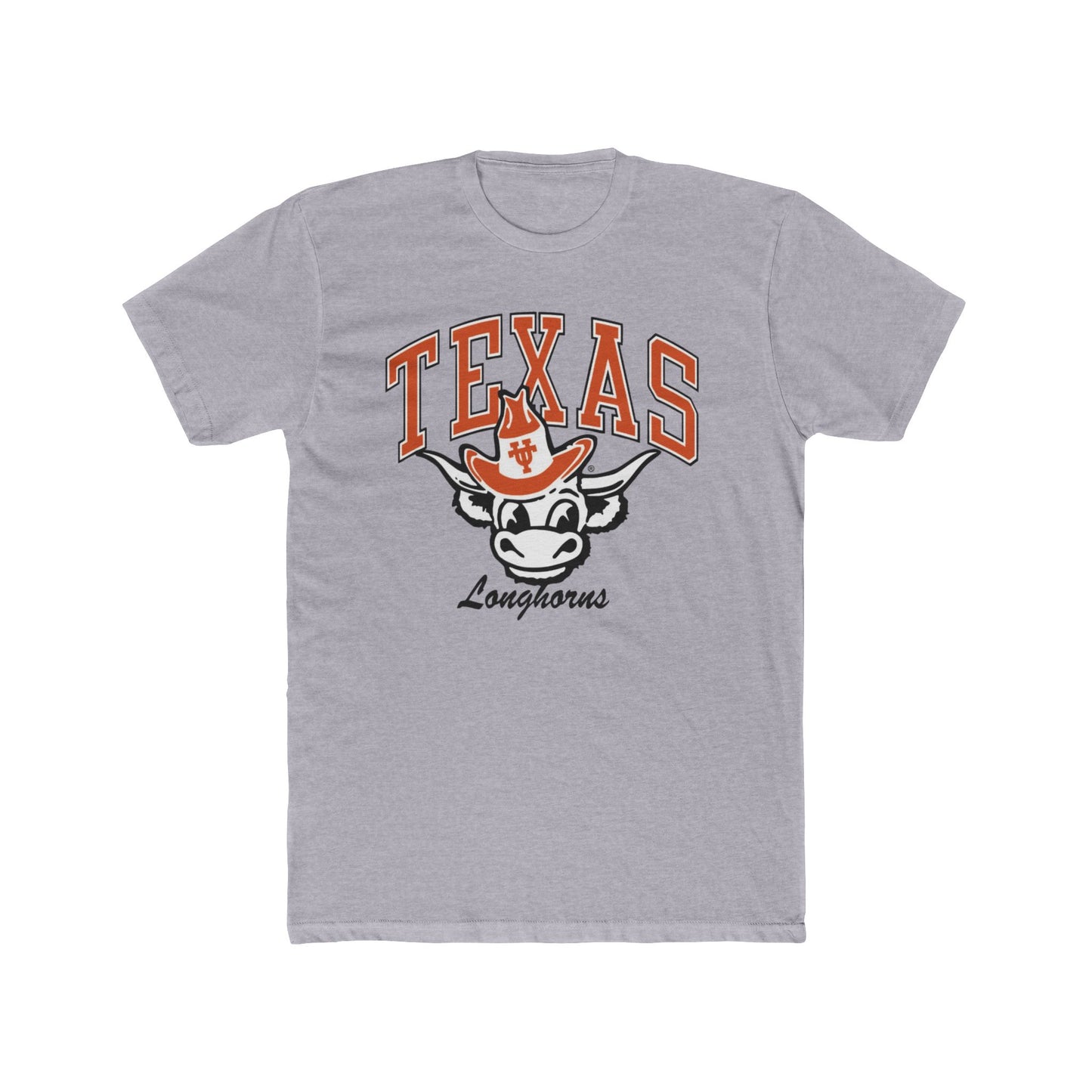 'Texas Longhorns Bevo' Cotton Crew Tee