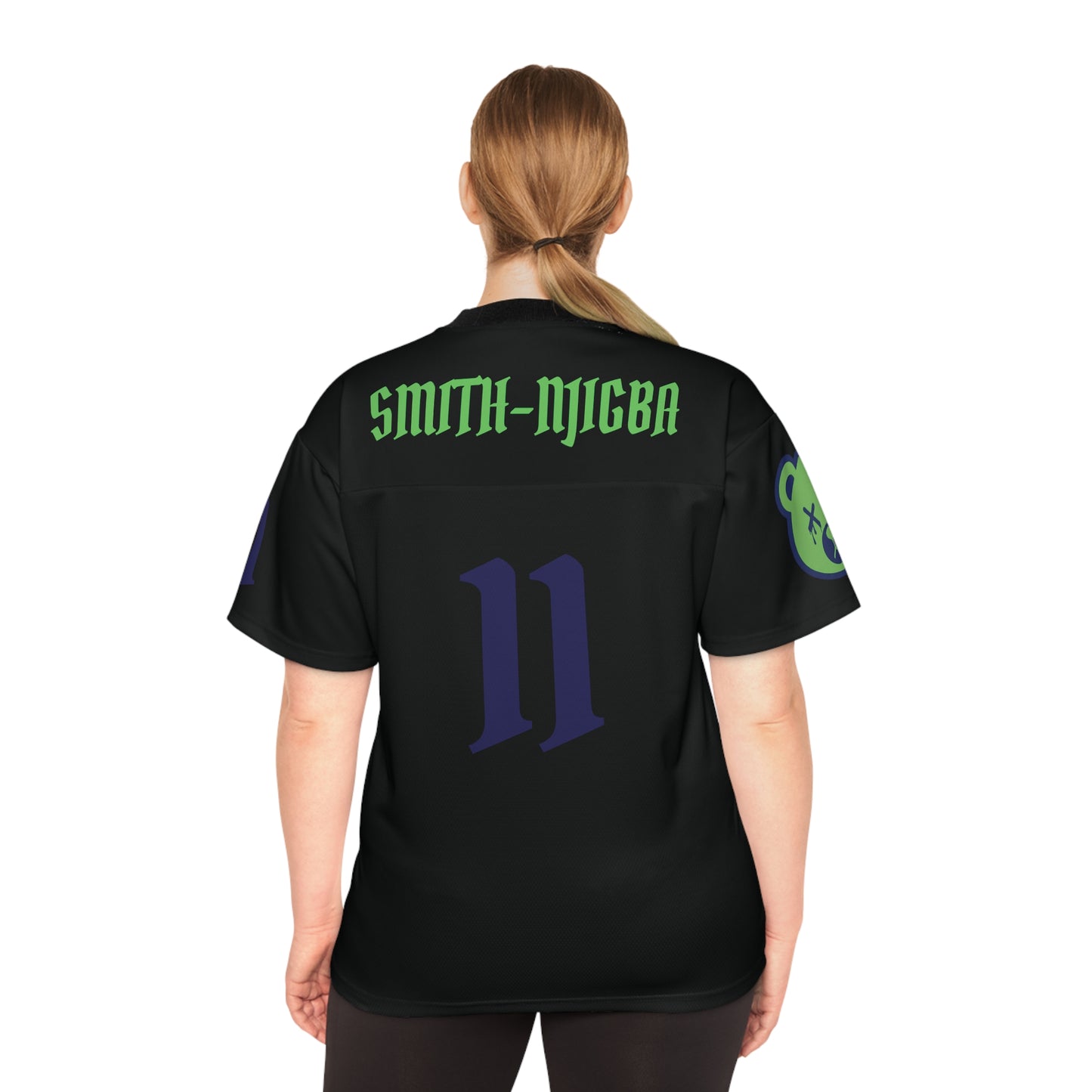 "Wicked Way" #11 Smith-Njigba Deady Bears Football Jersey