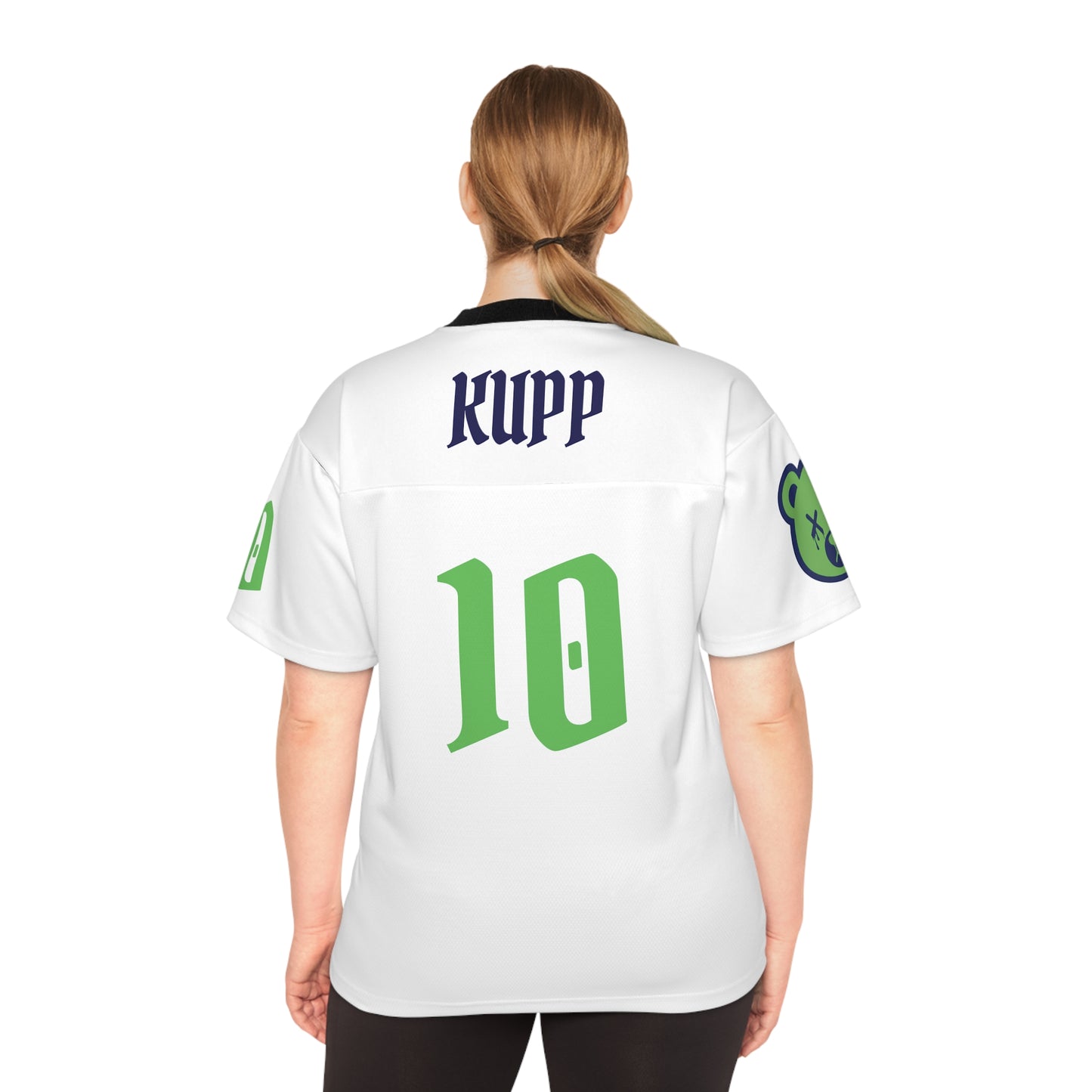 "Wicked Way" #10 Kupp Deady Bears Football Jersey