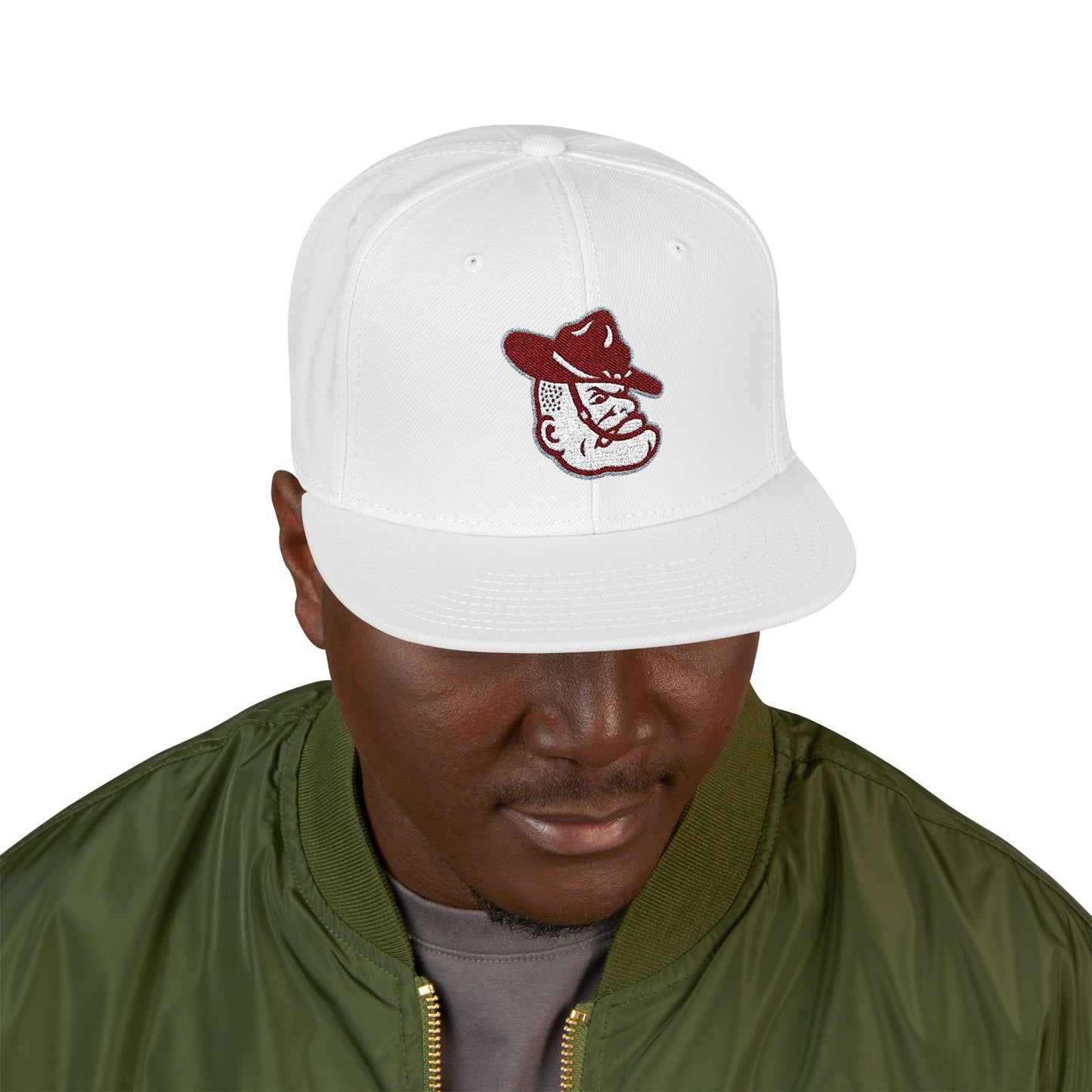 'Texas A&M Sarge Head' Logo Snapback