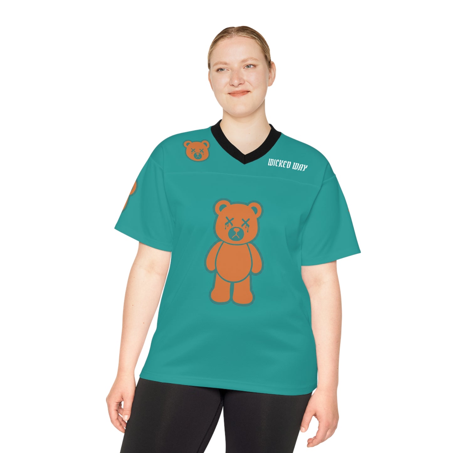 "Wicked Way" #2 Chubb Deady Bears Football Jersey