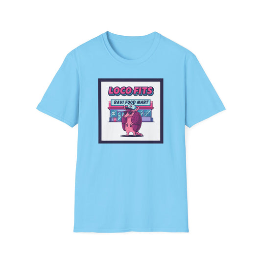 Loco Fits Ravi Food Mart Armadillo Graphic Tshirt