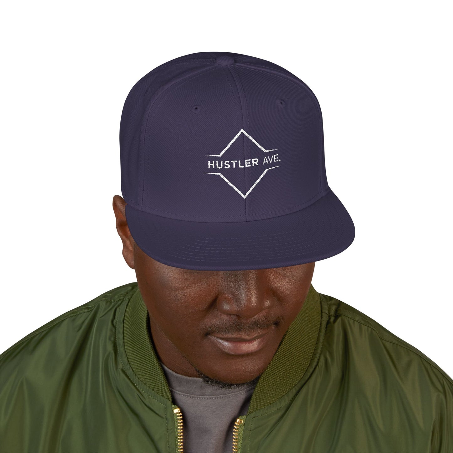 Base "Hustler Ave" Avalanche Motion Snapback (Multi Color Options)
