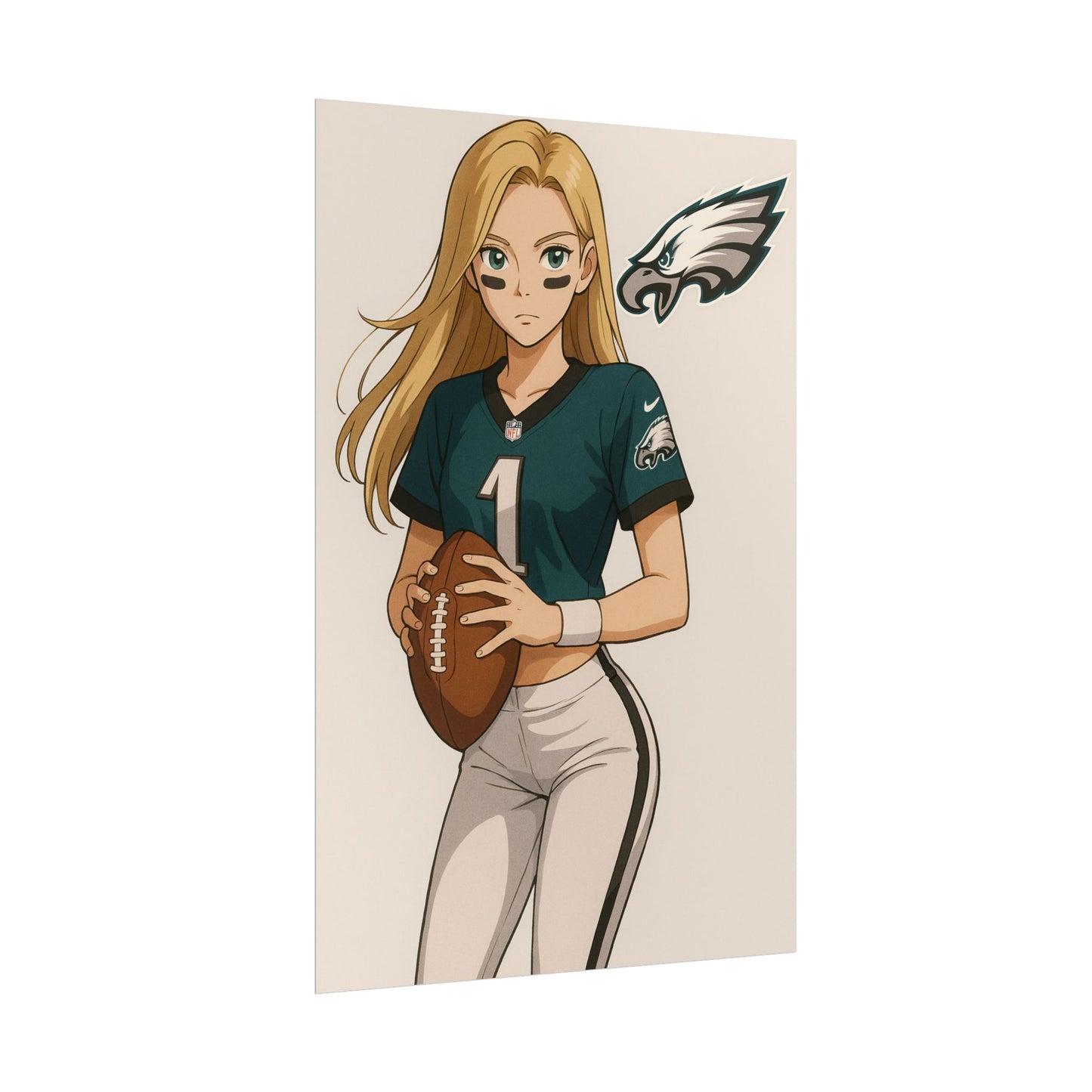 Loco Fits Anime Girls 'Eagles Girls 1' Poster