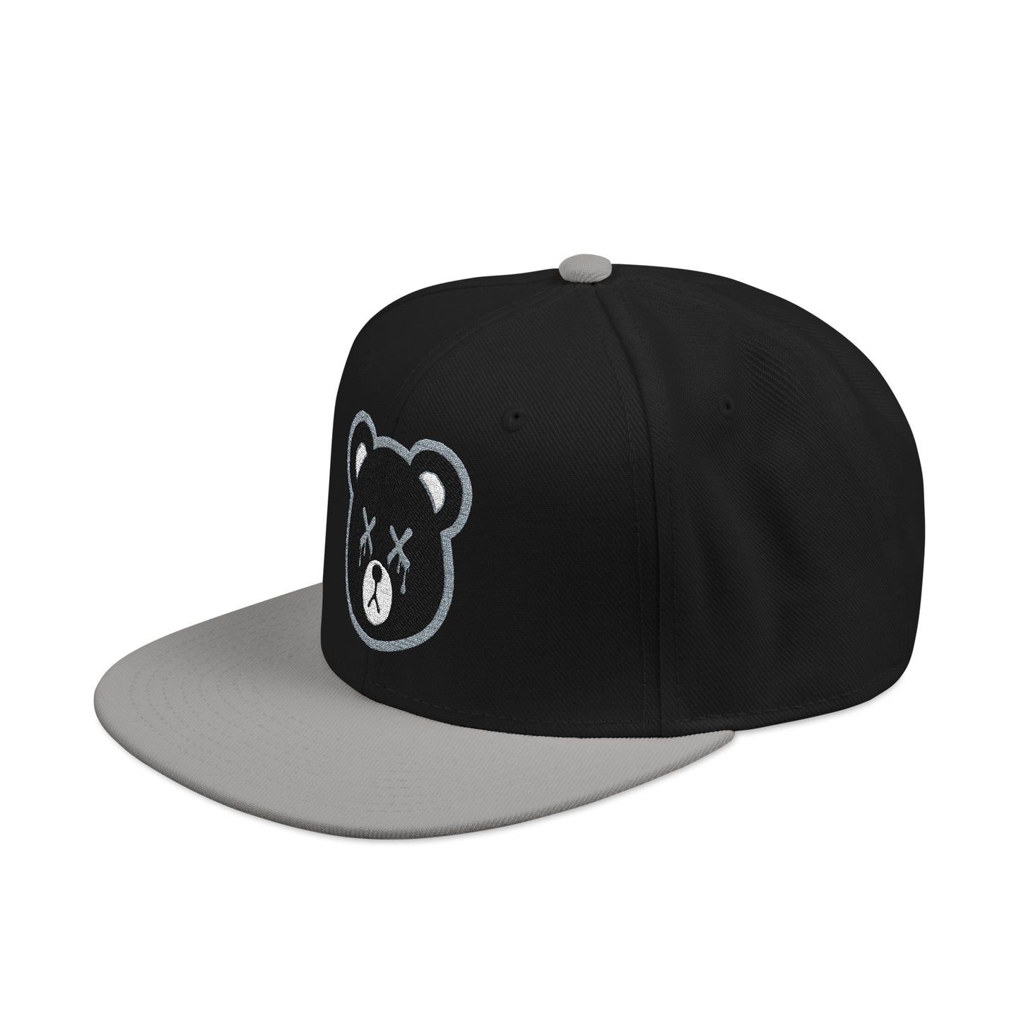 "Wicked Way" Deady Bears Grey, Black & White Logo Snapback