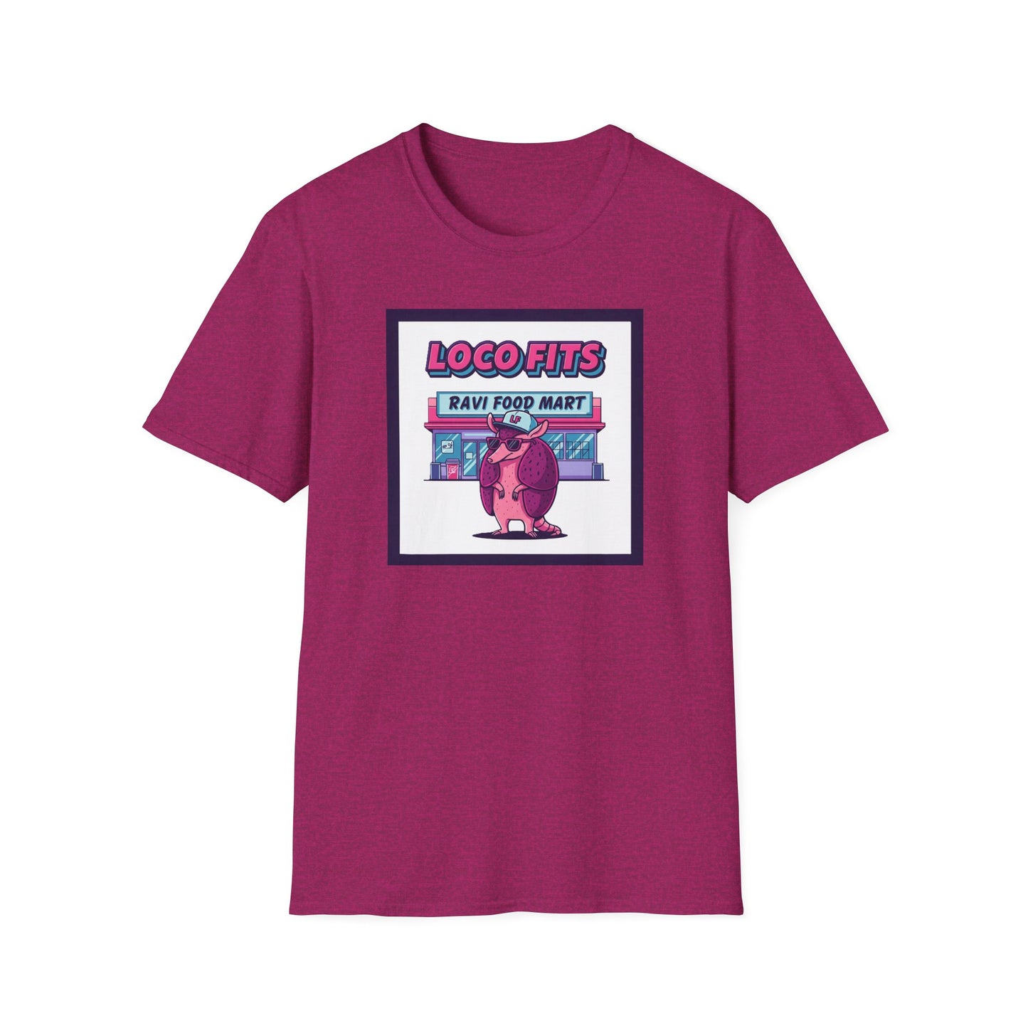 Loco Fits Ravi Food Mart Armadillo Graphic Tshirt