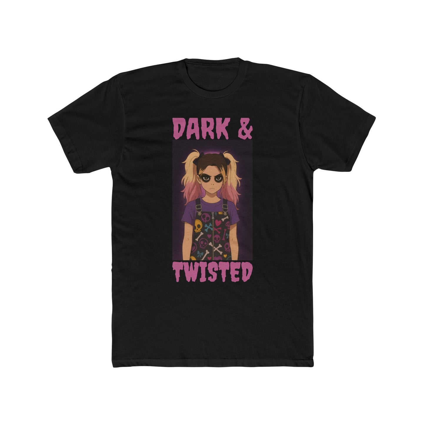 Loco Fits Anime Wrestling 'Dark & Twisted' Cotton Crew Tee