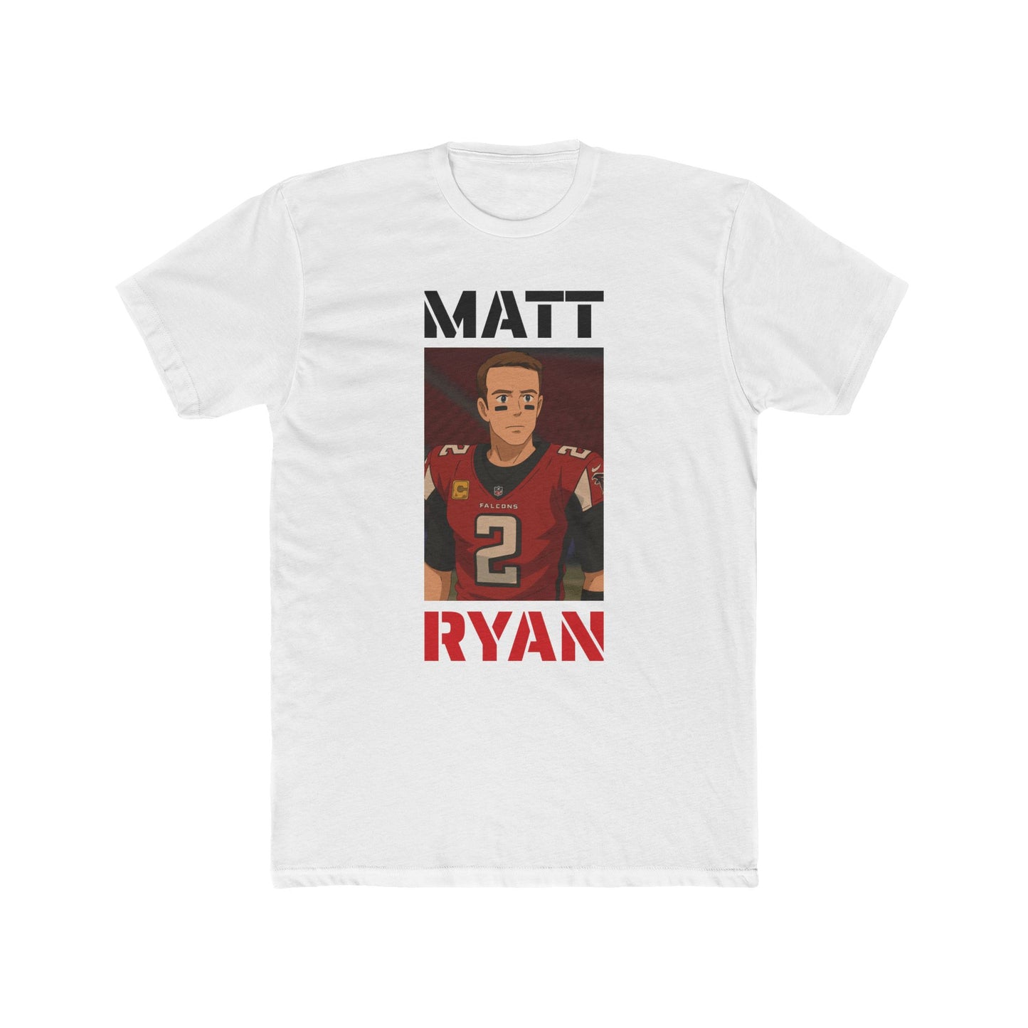 Anime Football 'Matt Ryan' Cotton Crew Tee 2