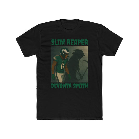 Anime Football 'Slim Reaper DeVonta Smith' Cotton Crew Tee