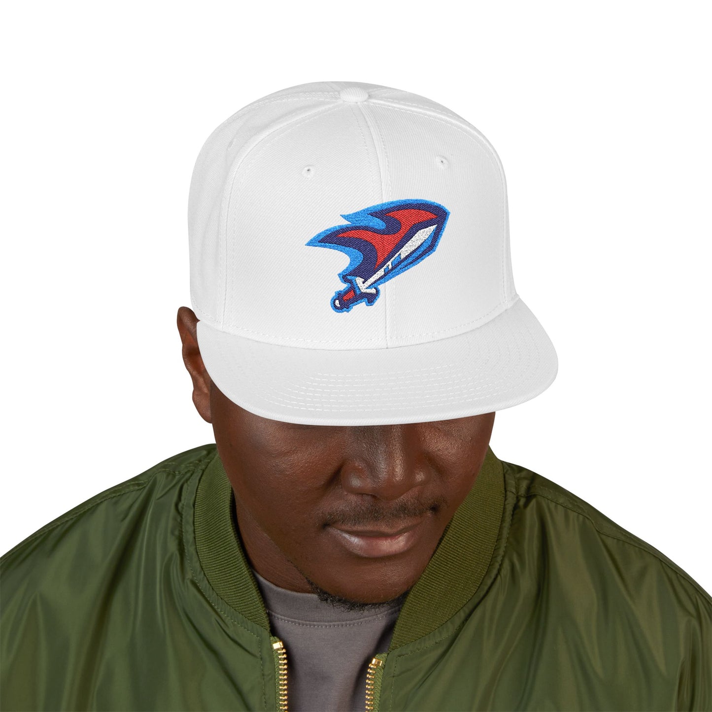 Loco Fits "NFL Tennessee Titans Flaming Sword Concept Logo" Snapback (Embroidery)