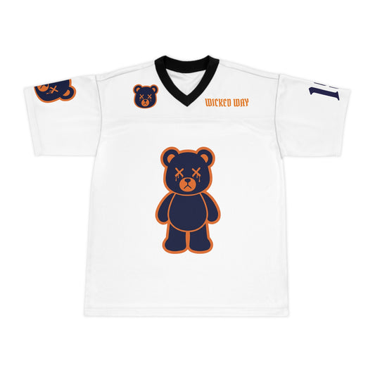 "Wicked Way" #18 Williams Deady Bears Football Jersey