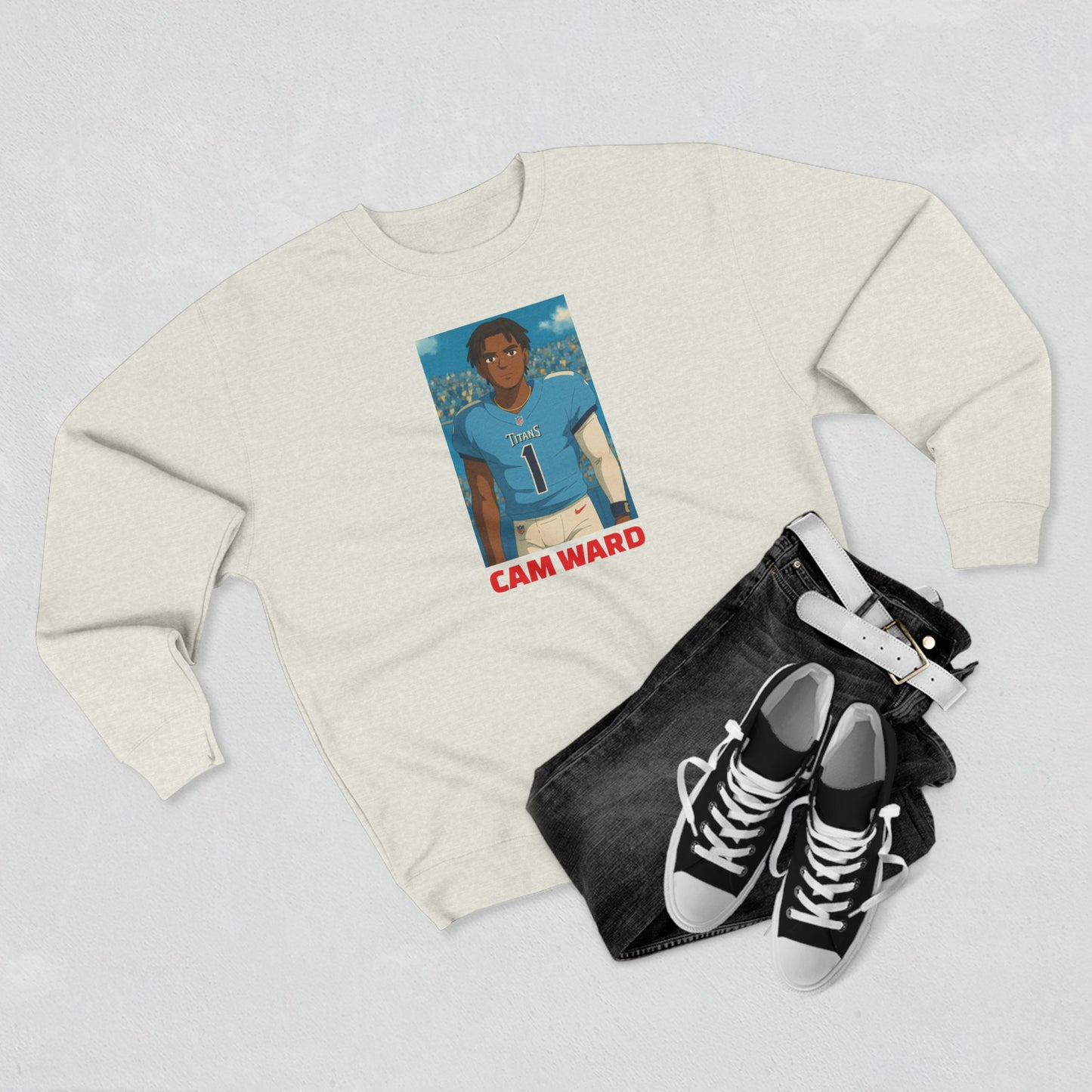 Anime Football 'Cam Ward' Crewneck Sweatshirt