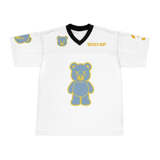 "Wicked Way" #3 James Jr. Deady Bears Football Jersey