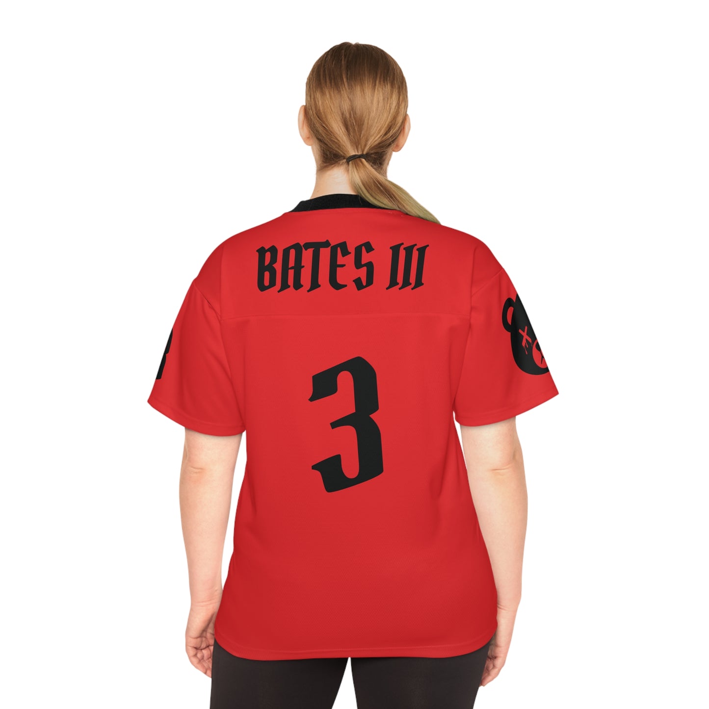 "Wicked Way" #3 Bates III Deady Bears Football Jersey