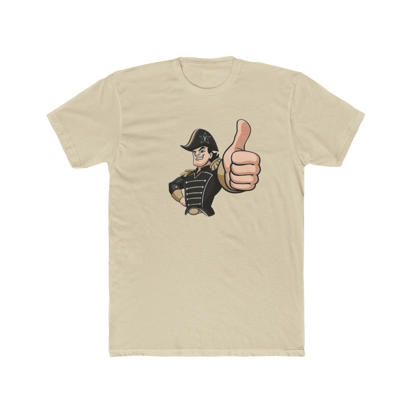 'Vanderbilt Commodore Thumbs Up' Cotton Crew Tee