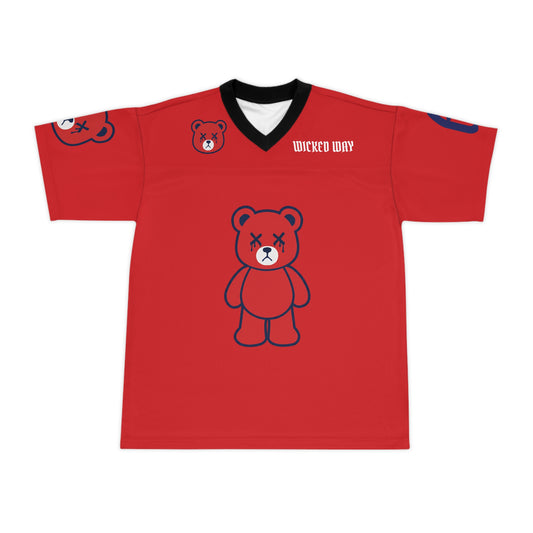 "Wicked Way" #6 Dart Deady Bears Football Jersey