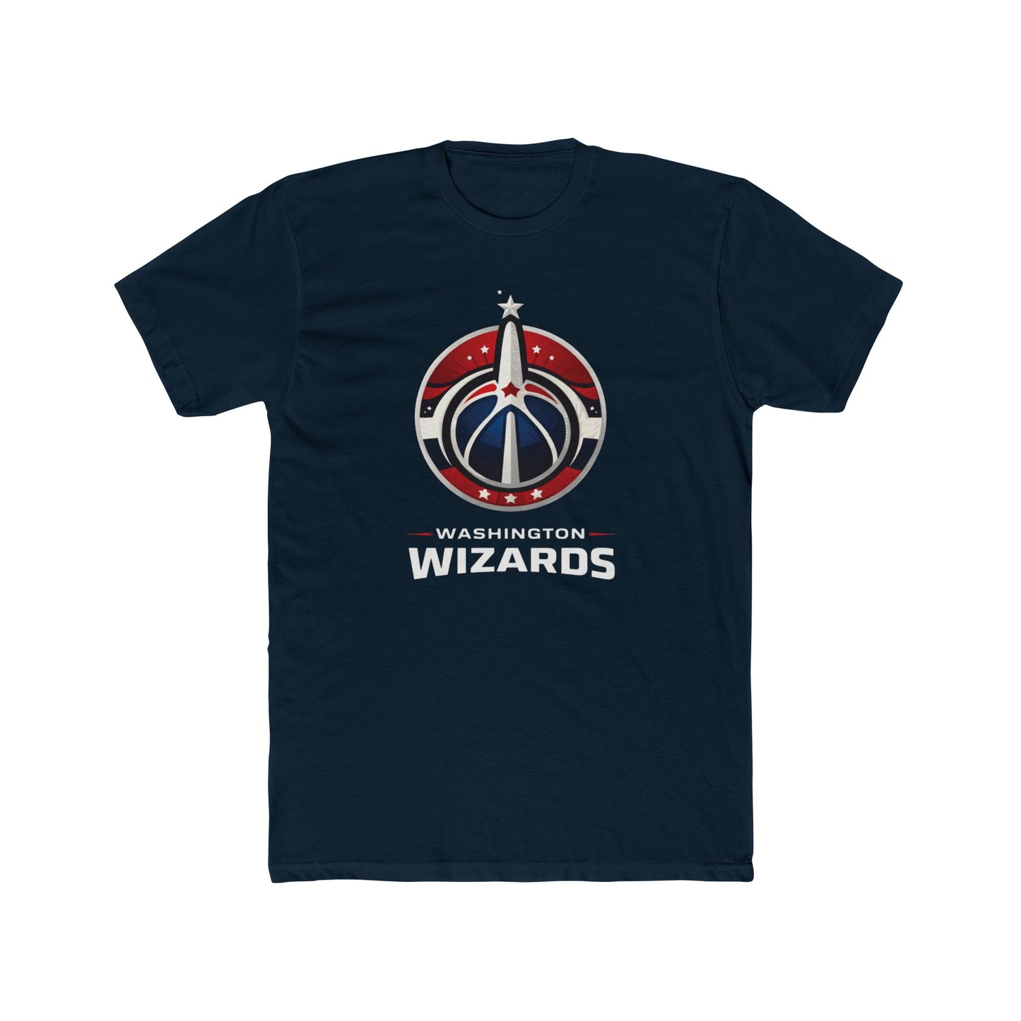 Loco Fits New "NBA Washington Wizards Basketball Concept Logo" Cotton Crew Tee