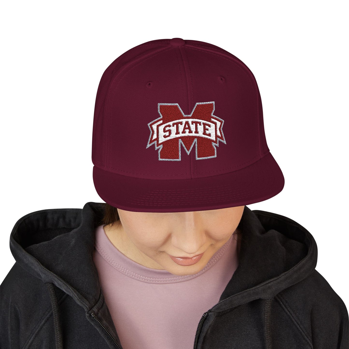 'Mississippi State M' Logo Snapback