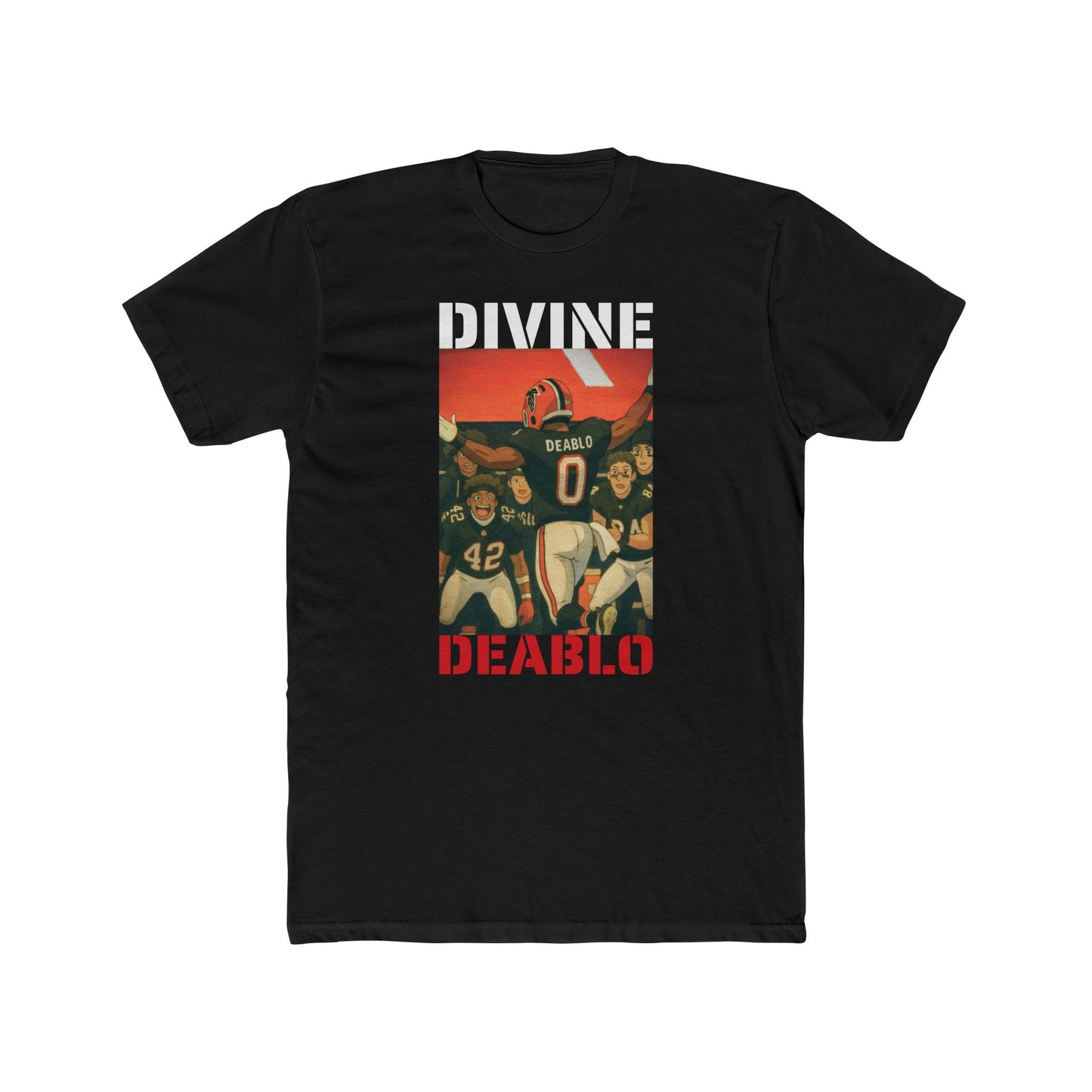 Anime Football 'Divine Deablo' Cotton Crew Tee