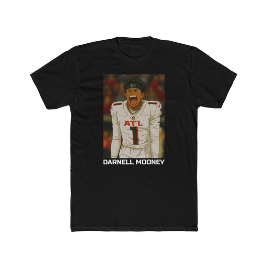Anime Football 'Darnell Mooney' Cotton Crew Tee