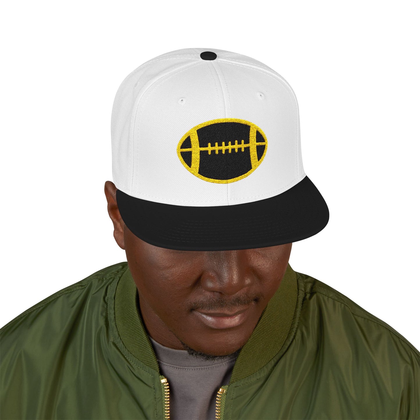 Legends "Wicked Way" Football Yellow & Black Logo Snapback