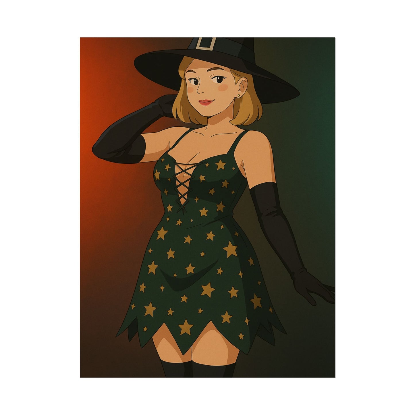 Loco Fits Anime Girls 'Bewitched And More' Poster