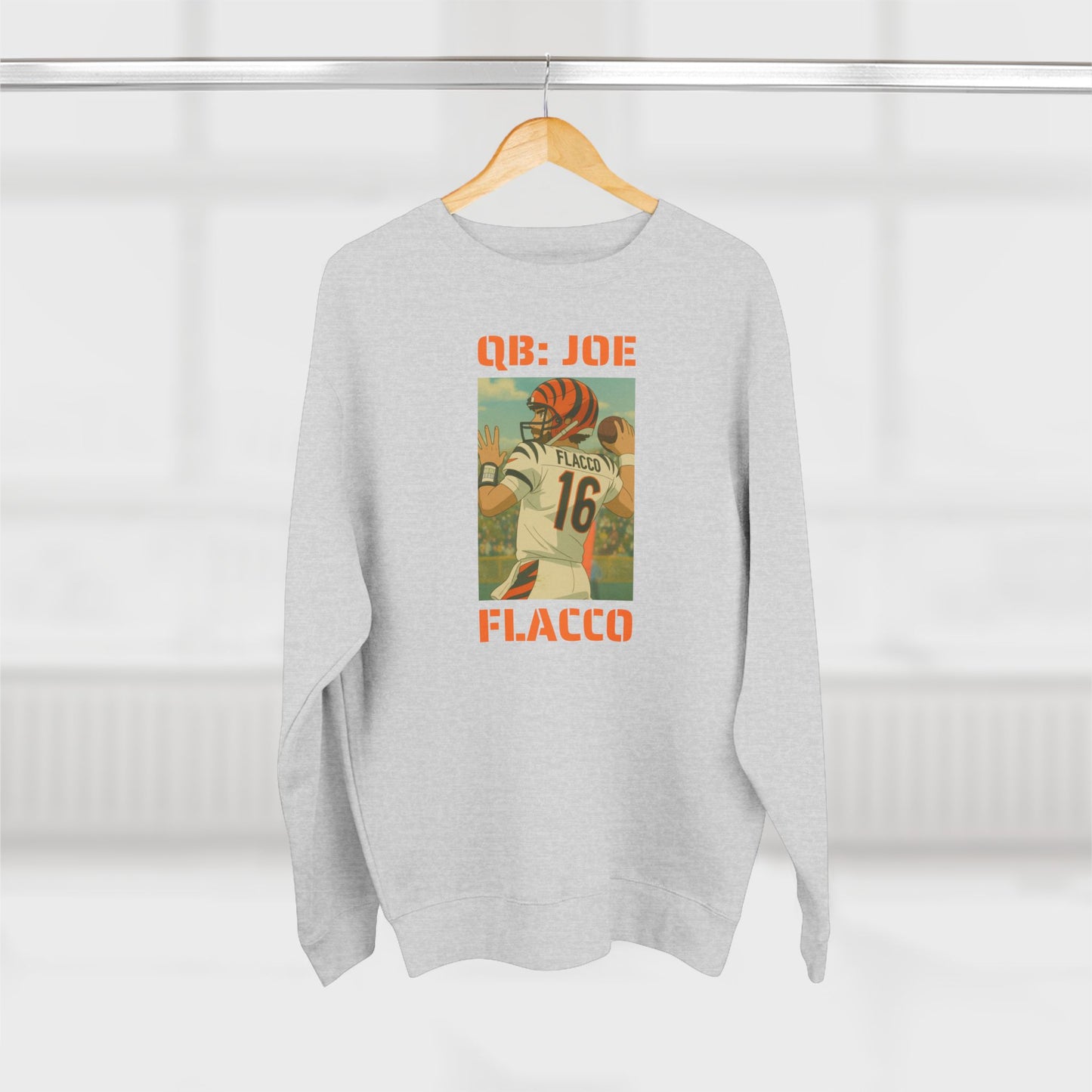 Anime Football 'Joe Flacco' Crewneck Sweatshirt