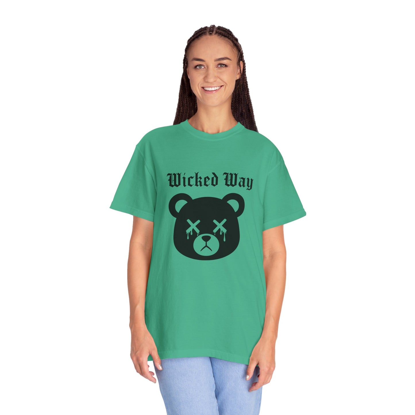 "Wicked Way" Dead Bear Head T-Shirt (Multi Color Options)