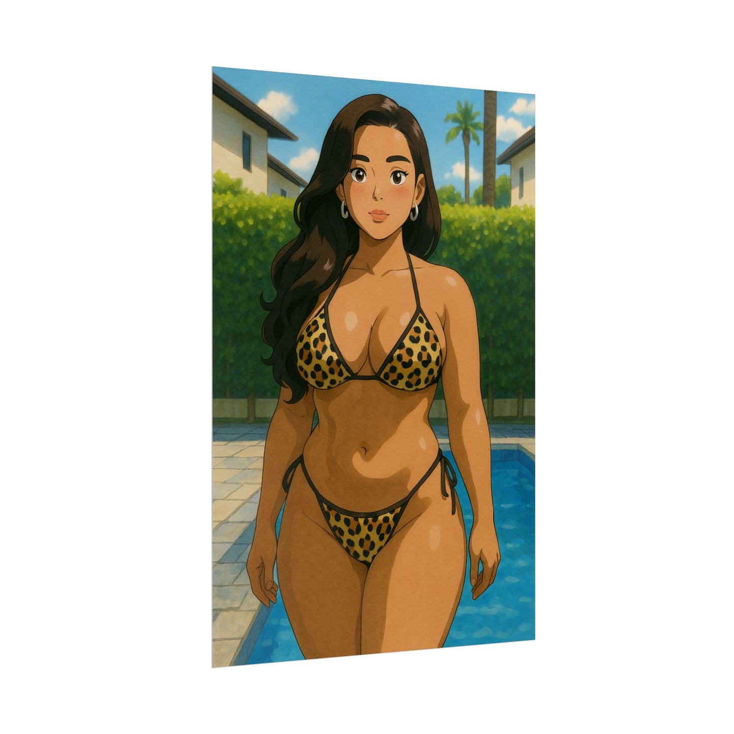 Loco Fits Anime Girls 'Humeda' Poster