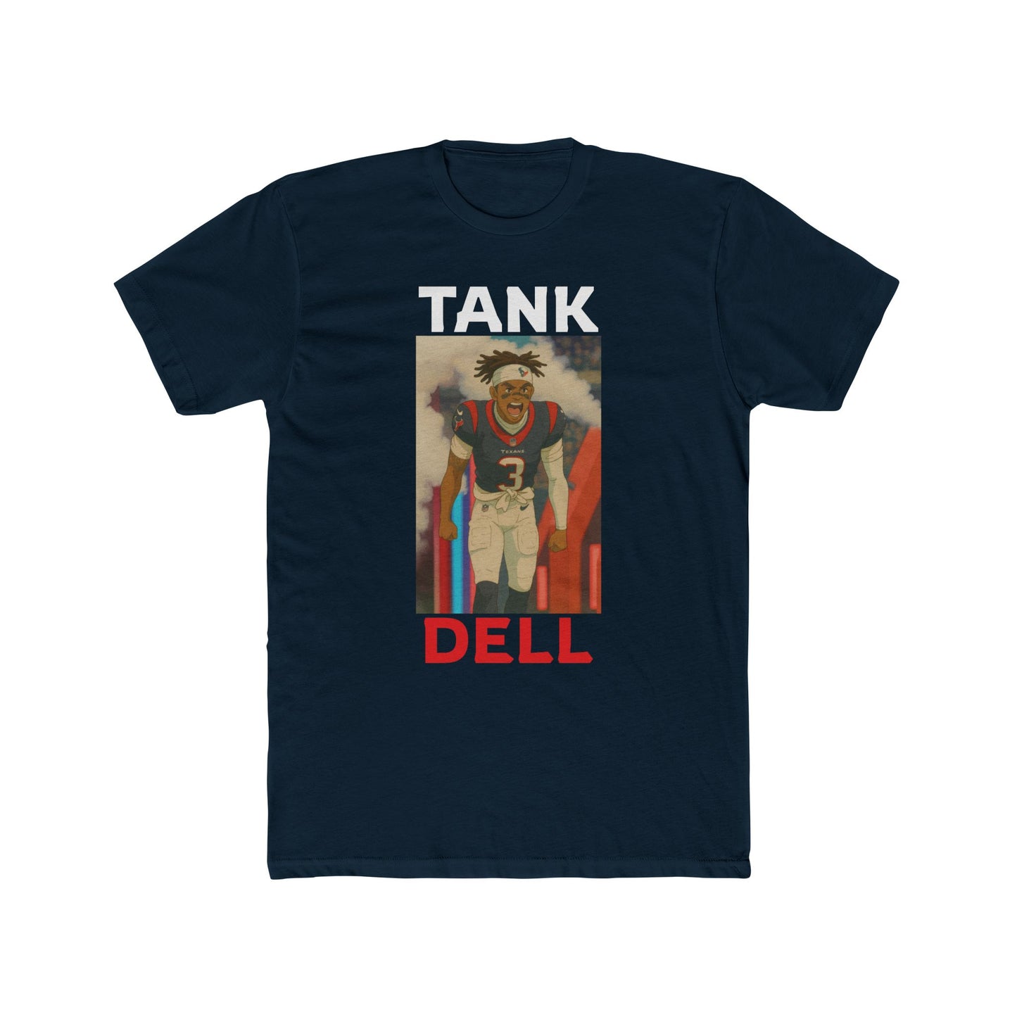 Anime Football 'Tank Dell' Cotton Crew Tee