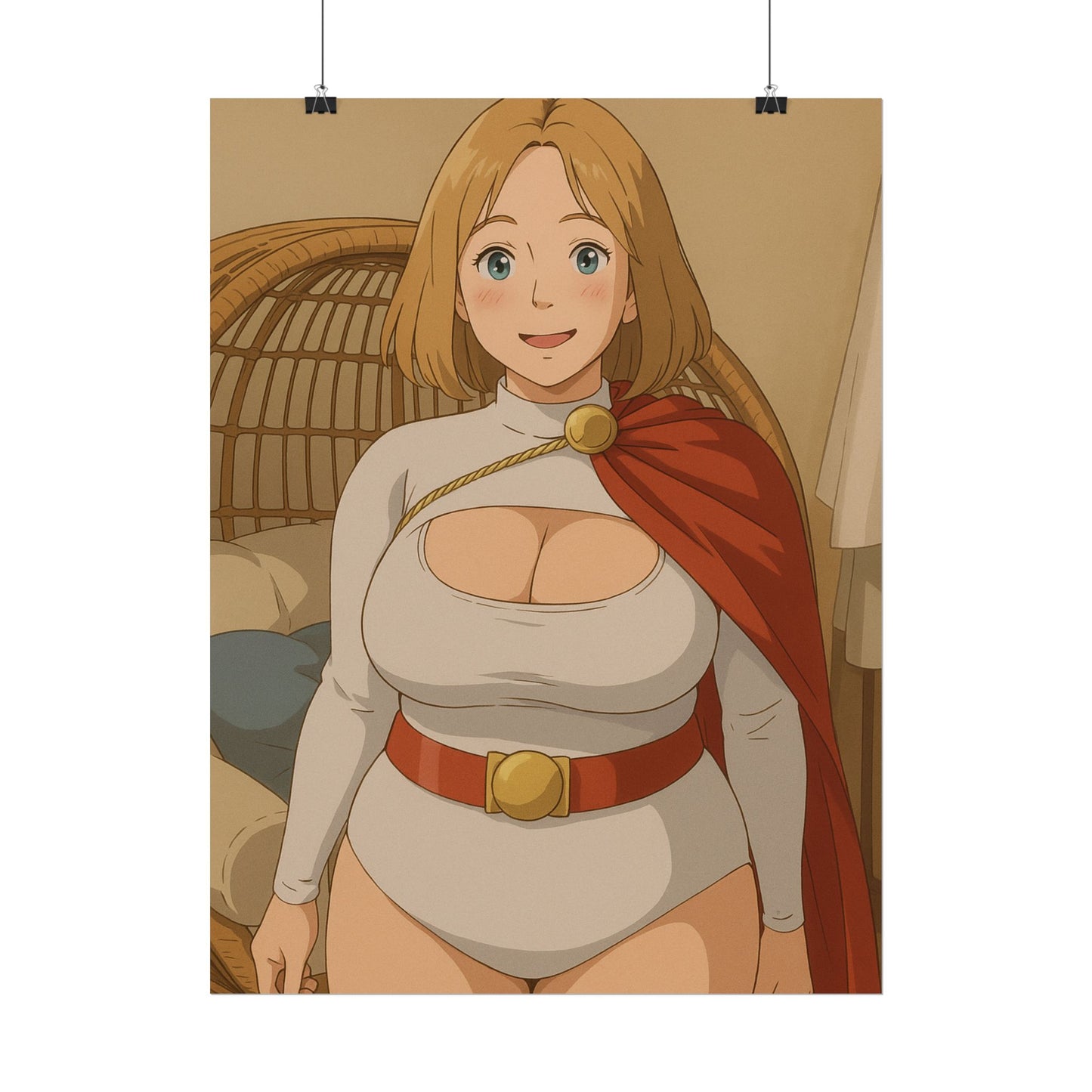 Loco Fits Anime Girls 'Cosplay Superhero Girl' Poster