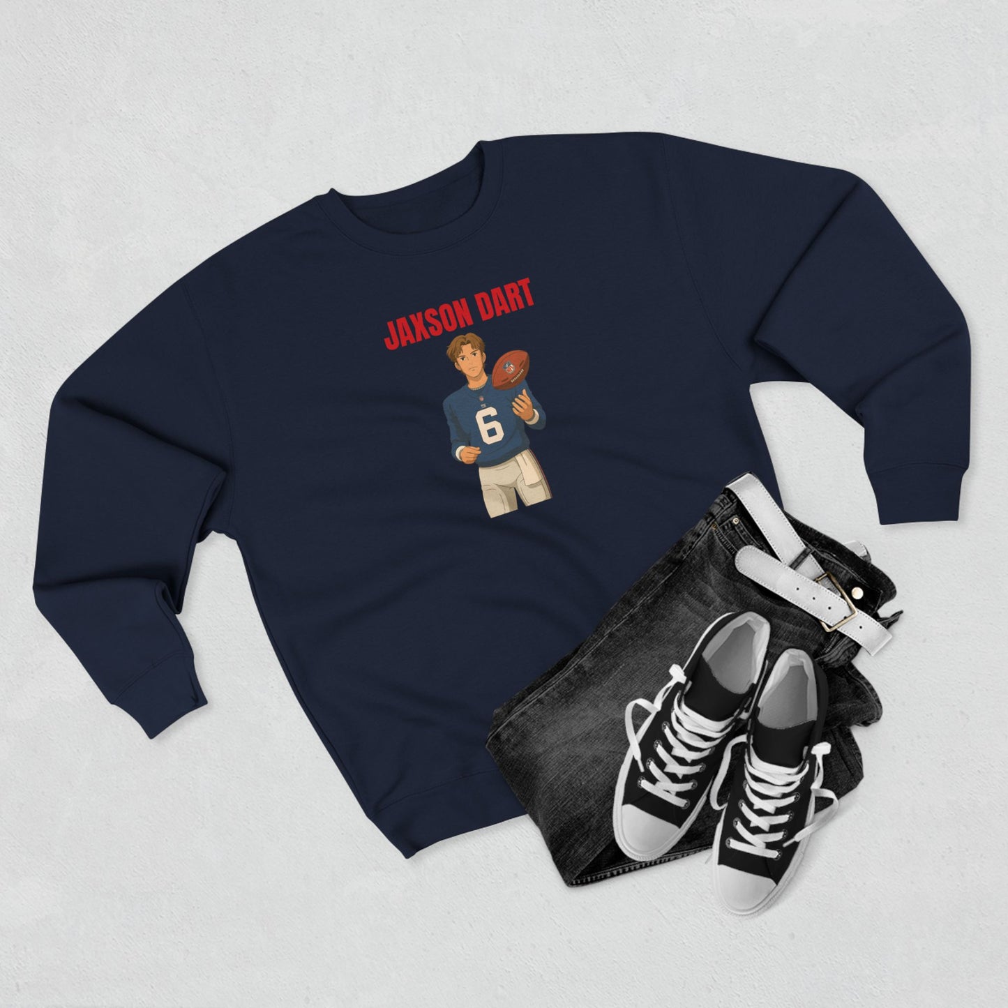 Anime Football 'Jaxson Dart' Crewneck Sweatshirt