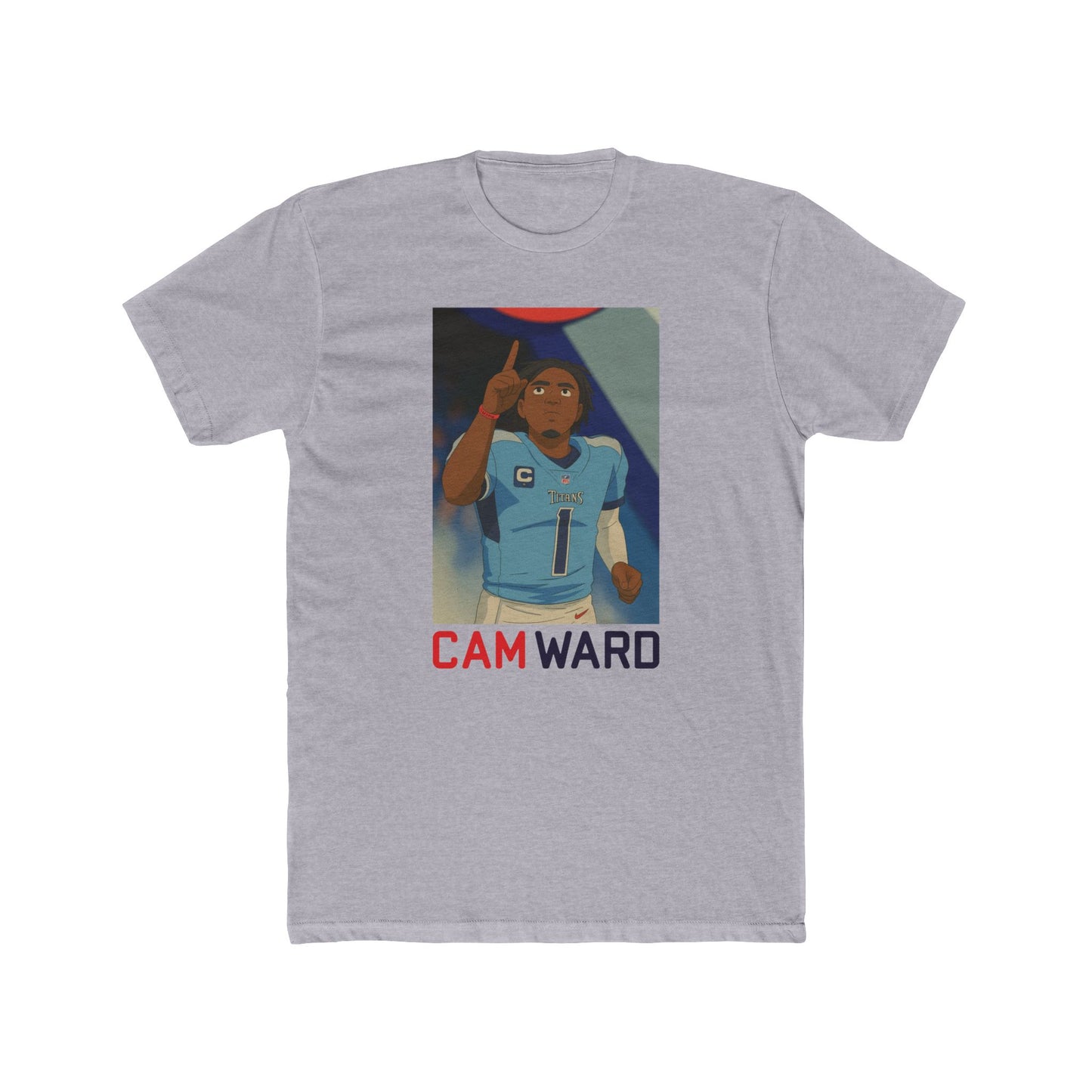 Anime Football 'Cam Ward' Cotton Crew Tee