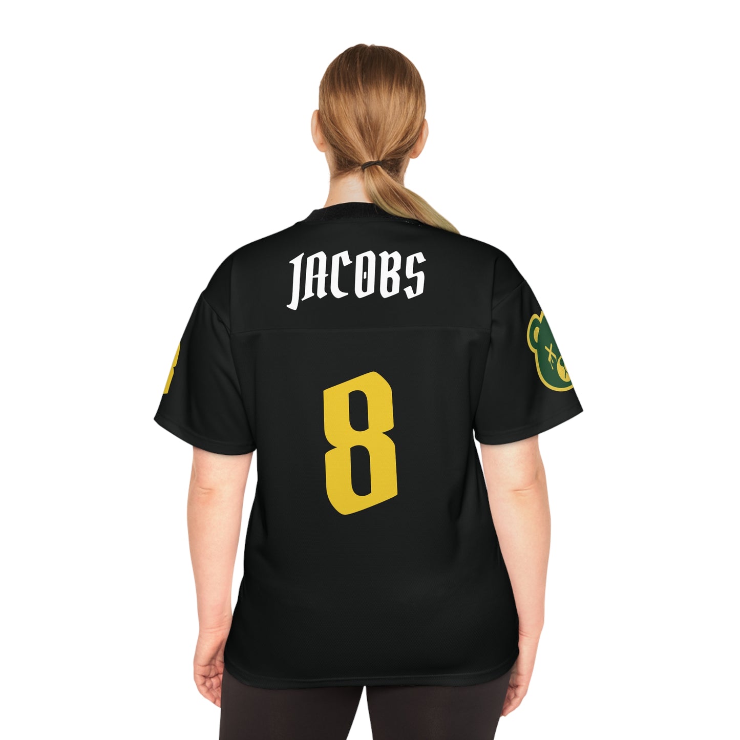 "Wicked Way" #8 Jacobs Deady Bears Football Jersey