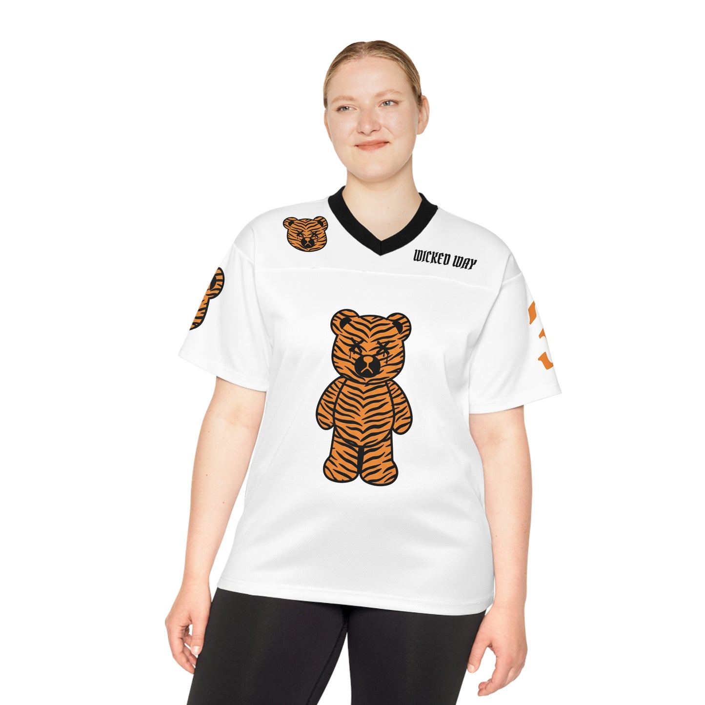 "Wicked Way" #30 Brown Deady Bears Football Jersey