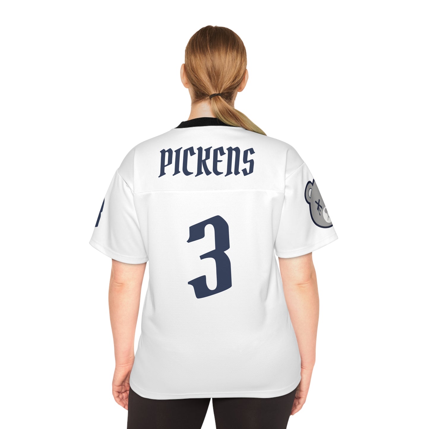 "Wicked Way" #3 Pickens Deady Bears Football Jersey
