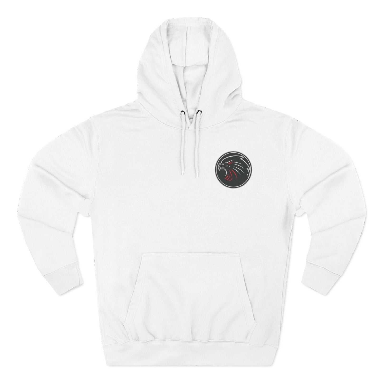 Loco Fits Dirty Birds Falcon Head Three-Panel Fleece Hoodie