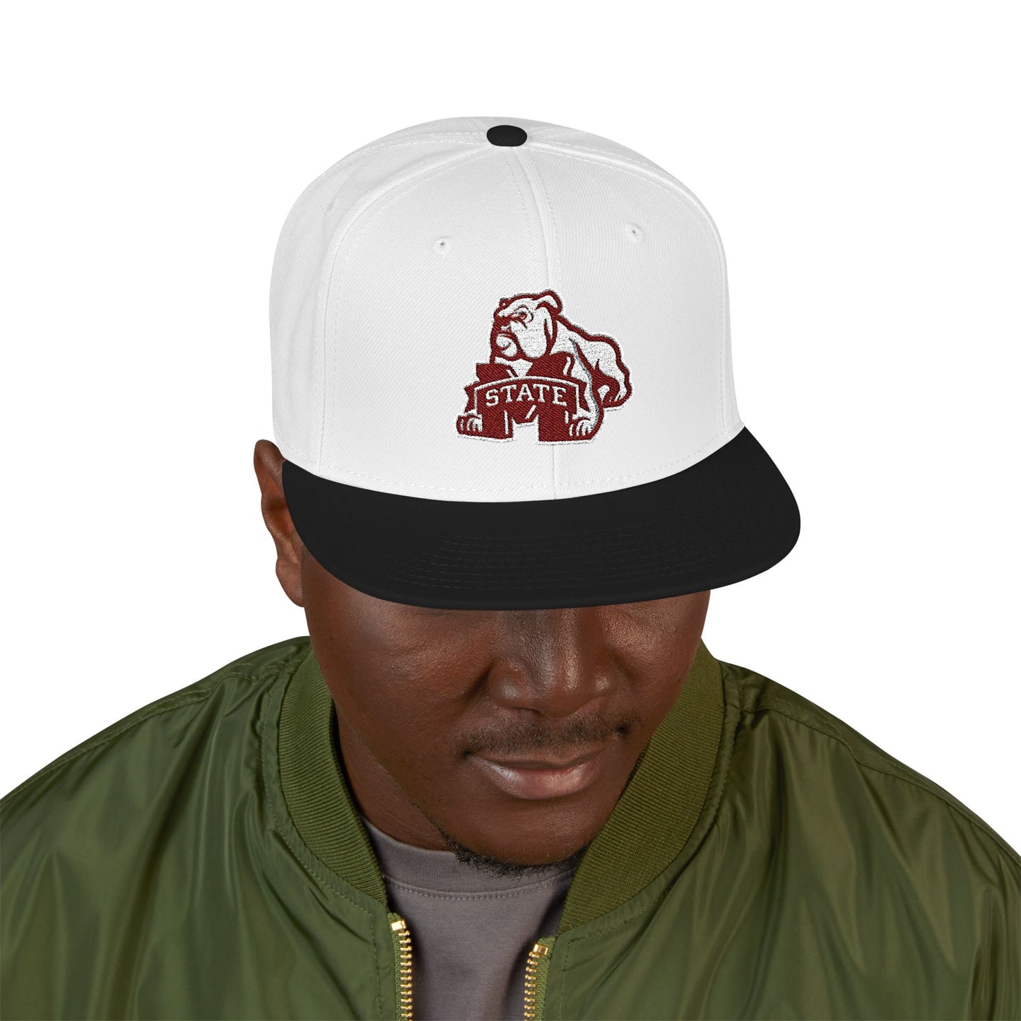 'Mississippi State Bulldog Bully' Logo Snapback